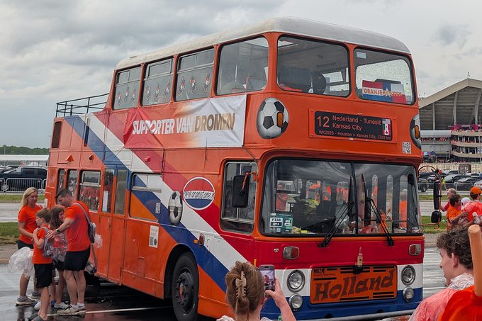 Oranje - Tunesië in Amsterdam